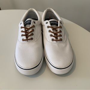NWOT Sperry | Men’s Canvas Sneaker | White | 11.5
